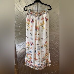 Camilla White Floral Pants